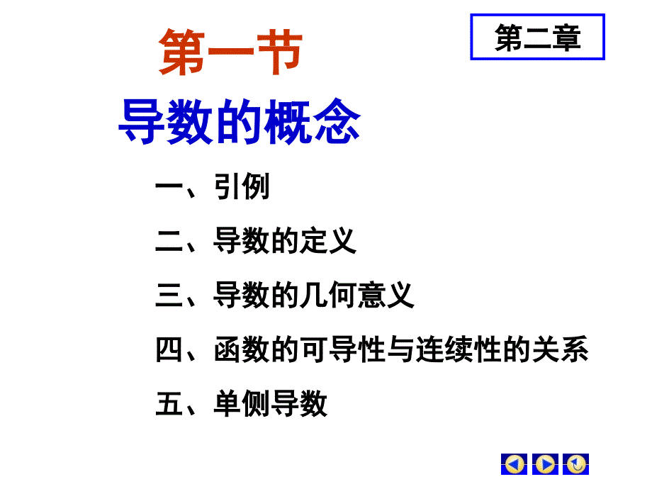 高等数学课件D2-1导数的概念_第2页