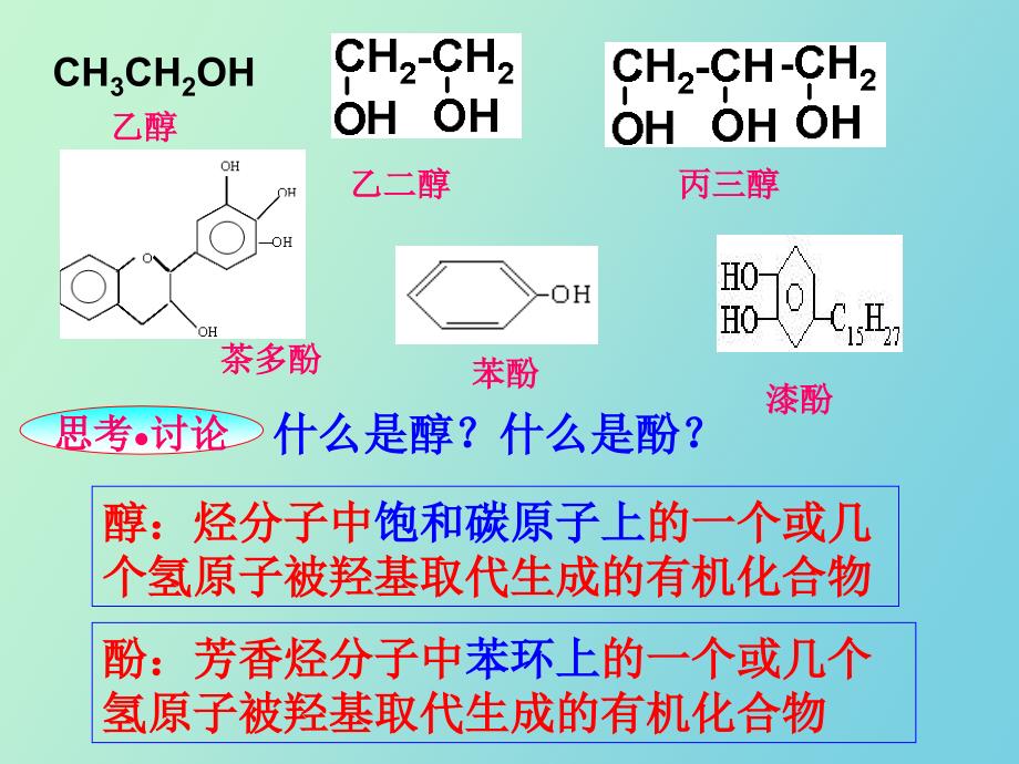 醇的分类及醇的物理化学性质_第4页