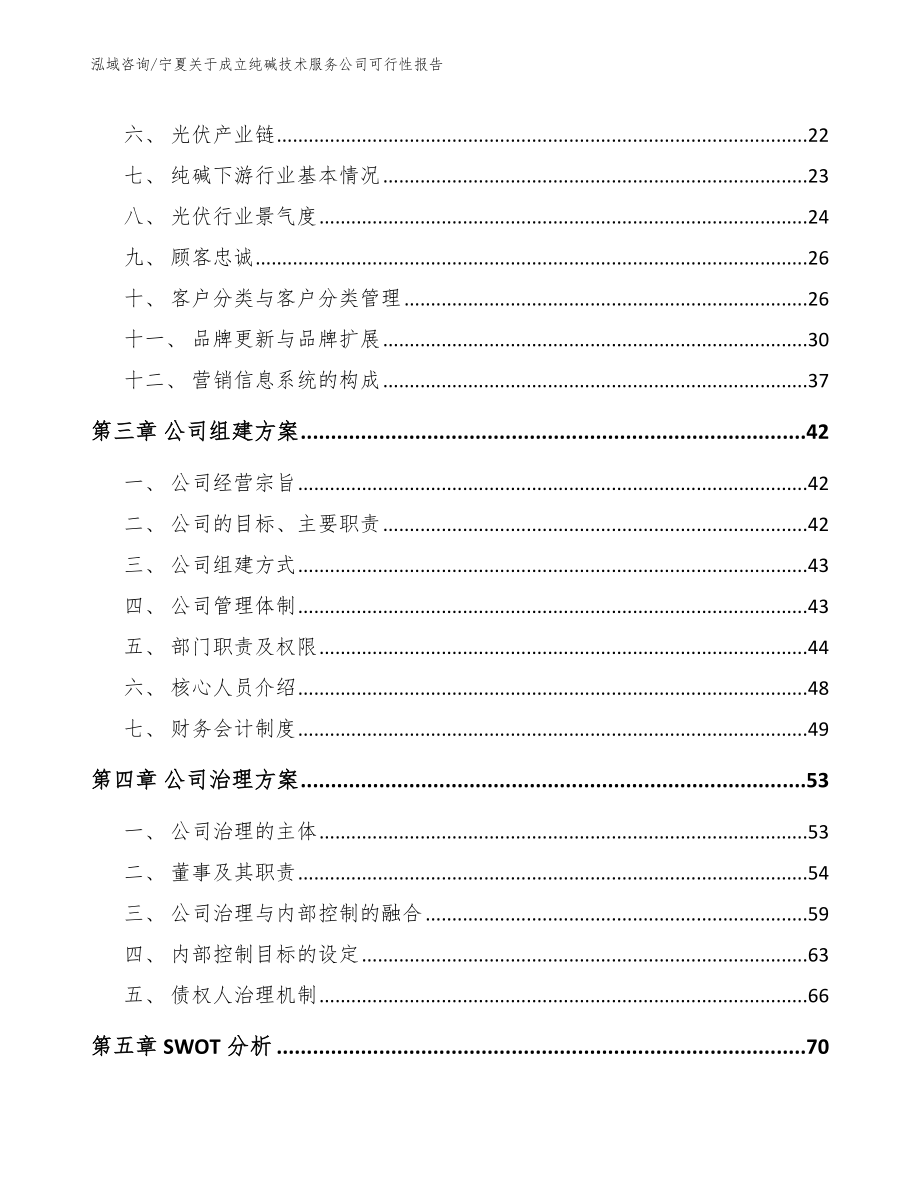 宁夏关于成立纯碱技术服务公司可行性报告【参考范文】_第3页