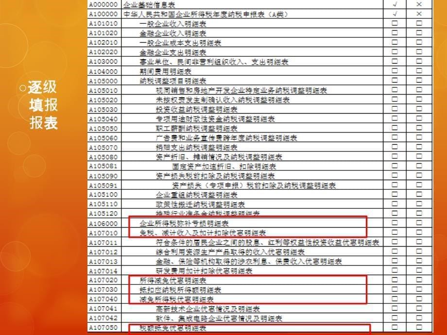 企业所得税年度申报表_第5页