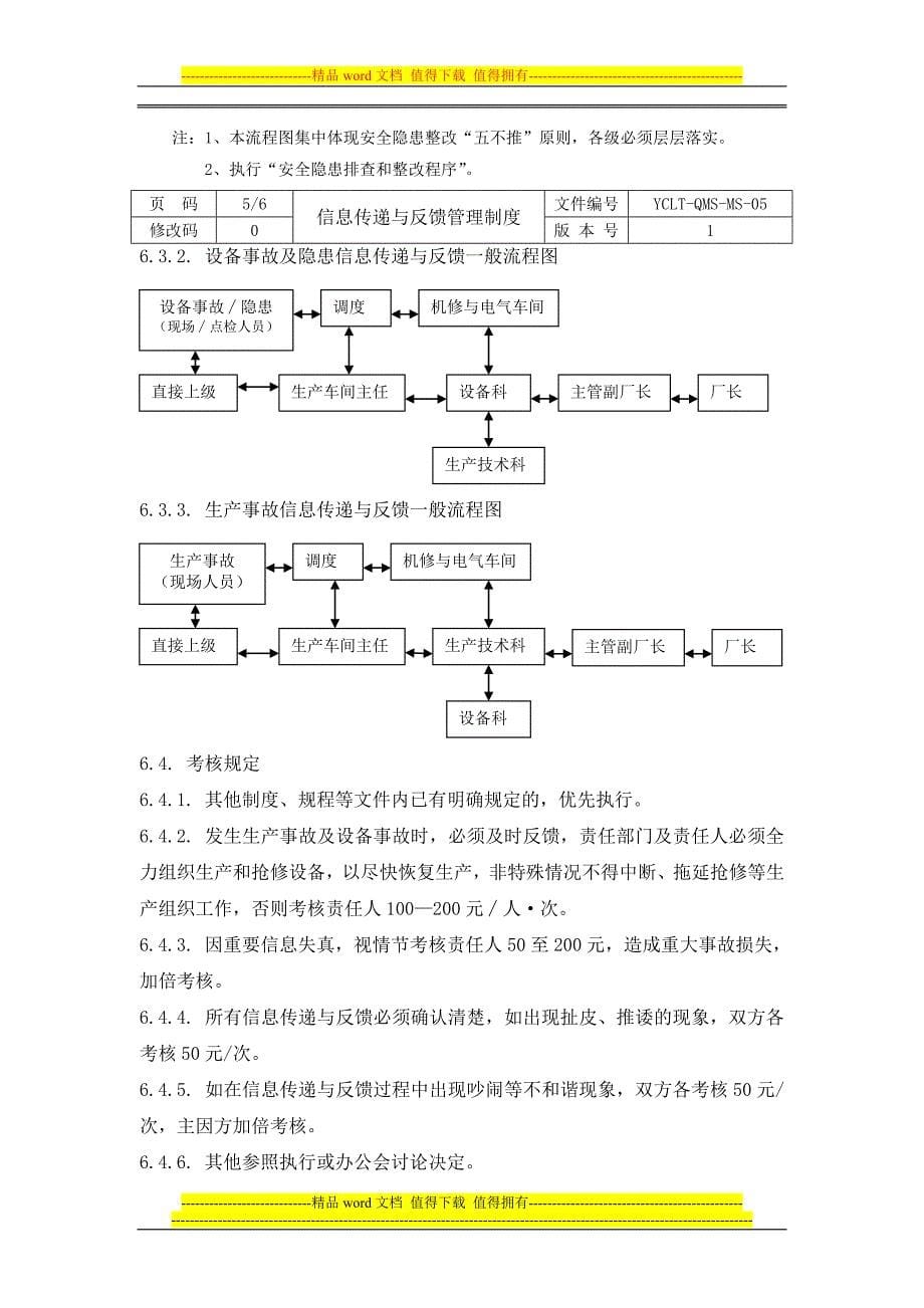 炼铁厂信息传递与反馈管理制度.doc_第5页