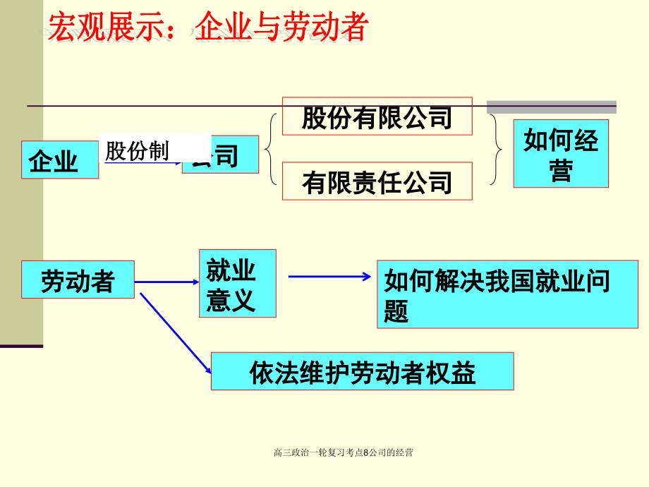 高三政治一轮复习考点8公司的经营课件_第4页