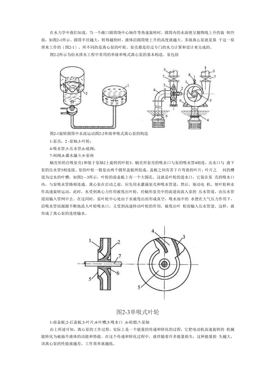 离心泵的基本结构_第1页