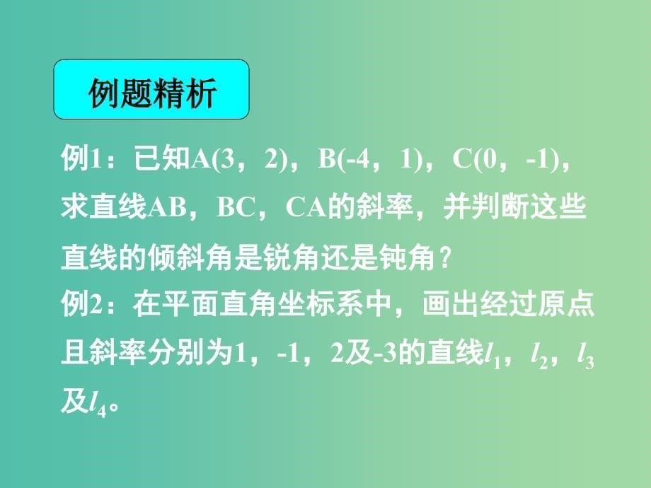 高中数学 3.1.1倾斜角与斜率课件 新人教A版必修2.ppt_第5页