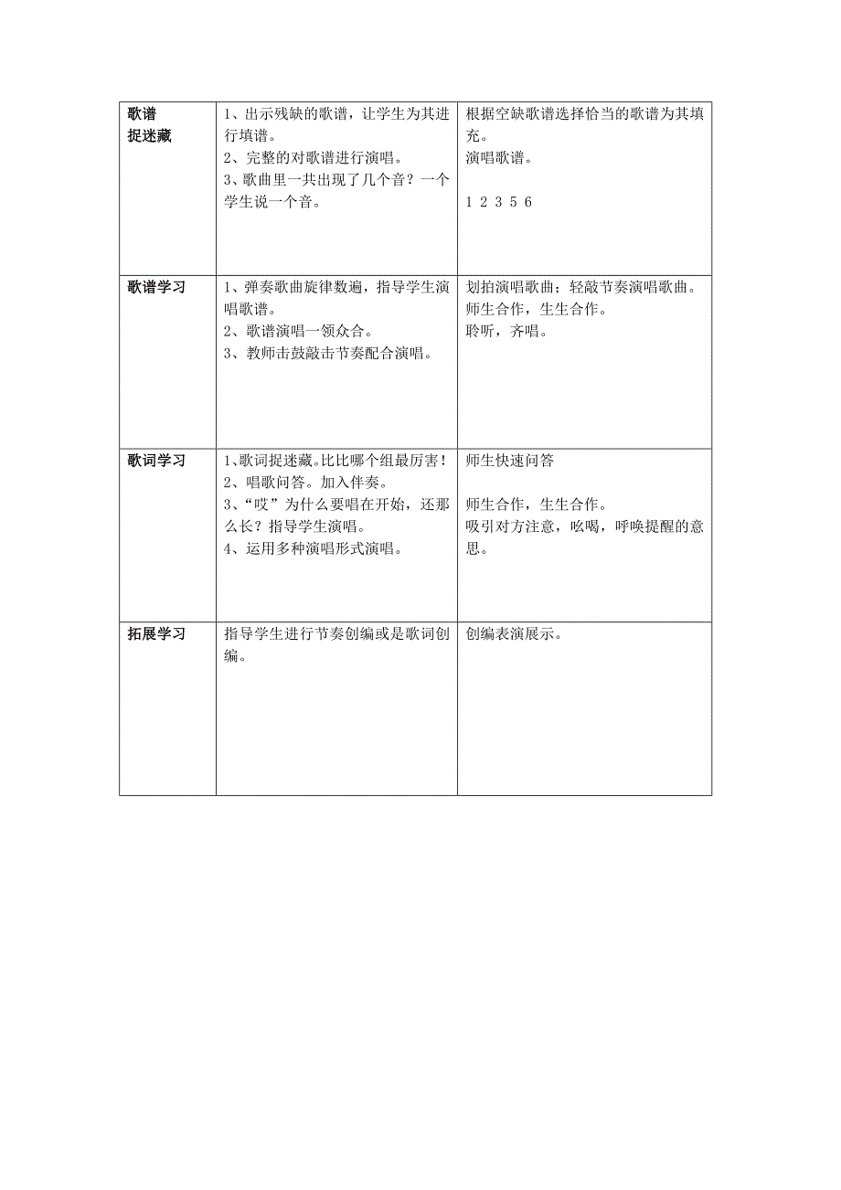 2022春六年级音乐下册 第四单元《什么结籽高又高》教案 苏少版_第2页