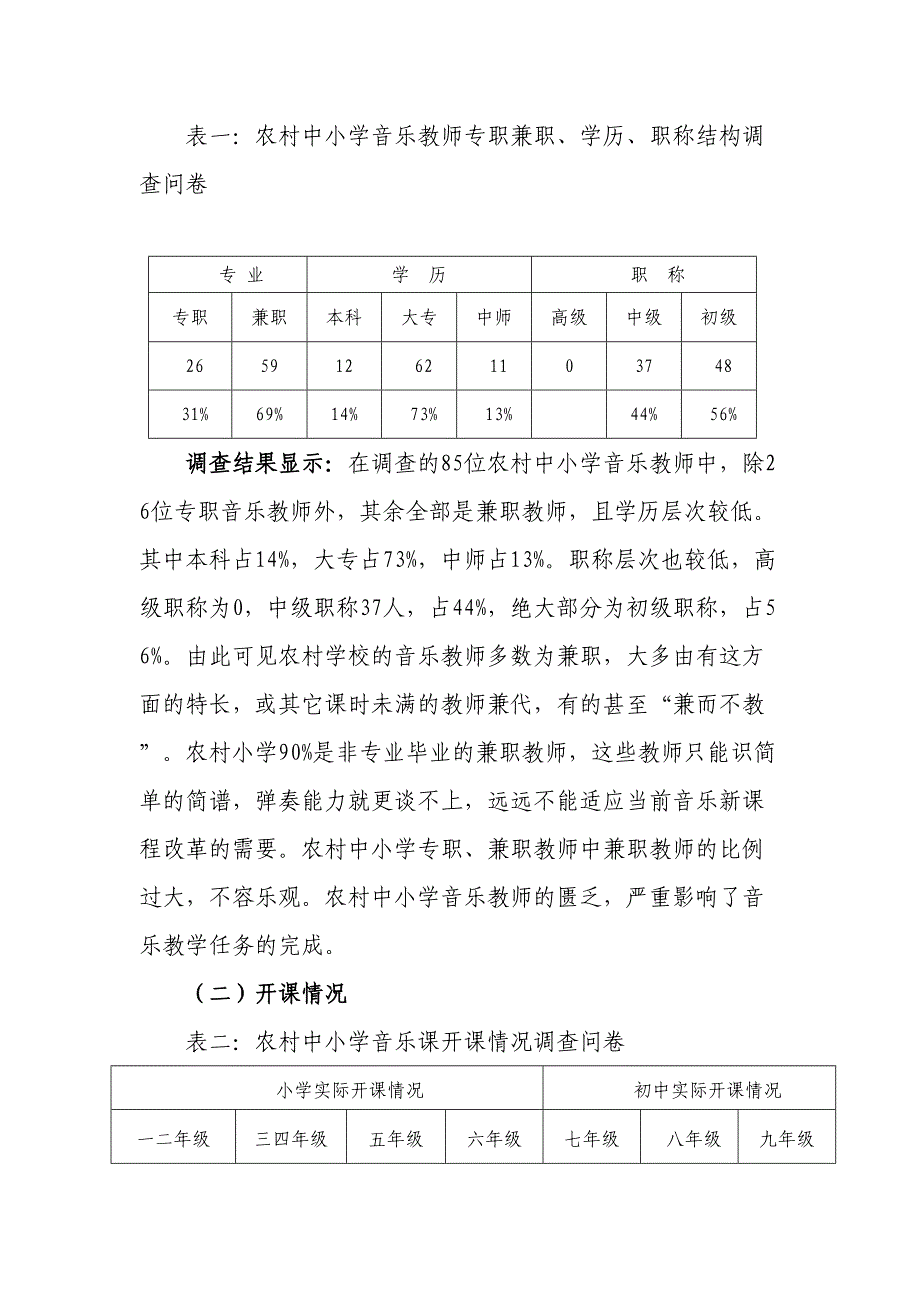 湘西自治州中小学音乐教育现状调查报告(DOC 12页)_第3页