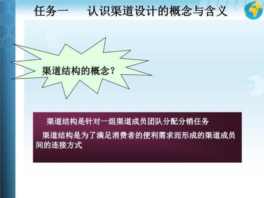 最新单元四设计渠道结构ppt课件_第5页