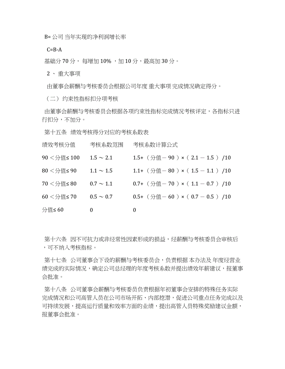 【绩效管理制度】高管人员薪酬与绩效考核管理制度.docx_第4页