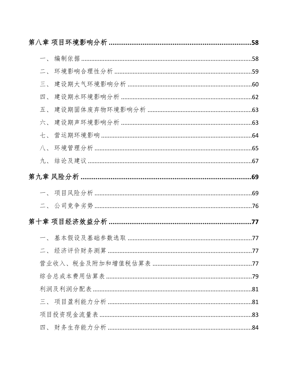 安徽关于成立微型电机公司可行性研究报告(DOC 78页)_第4页