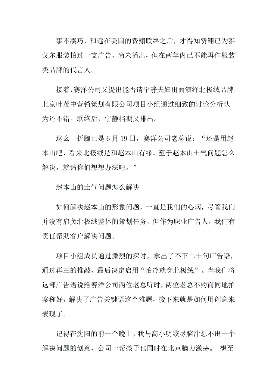 关于广告策划方案6篇_第2页