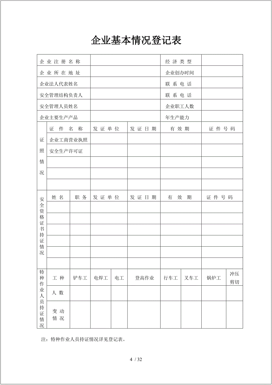 小微企业安全生产管理台账（参考）_第4页