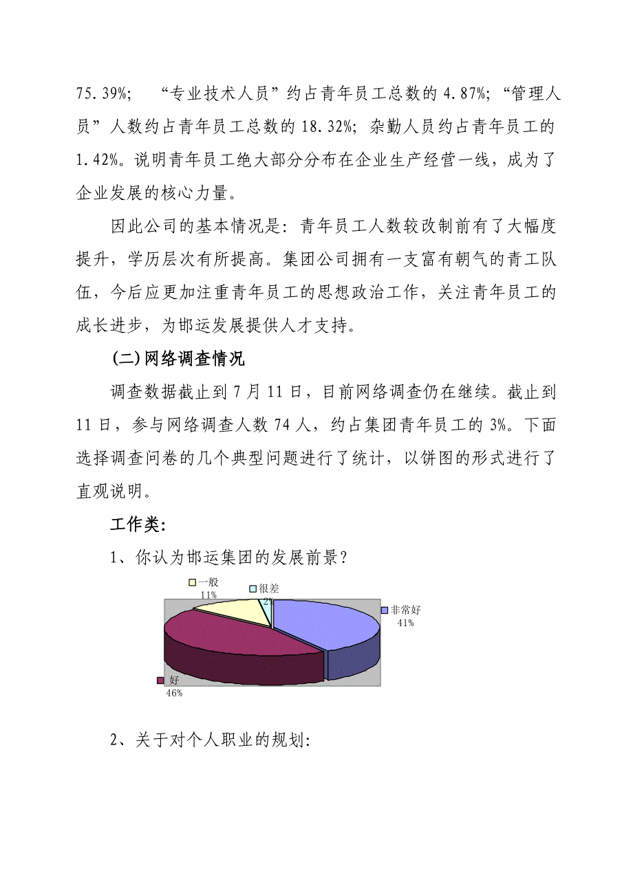 邯运集团青年员工思想状况调查报告_第3页