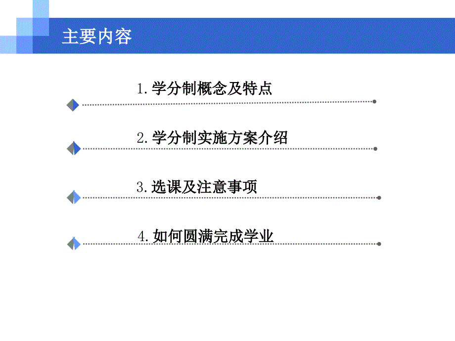 学分制下大学生如何圆满完成学业课件_第2页