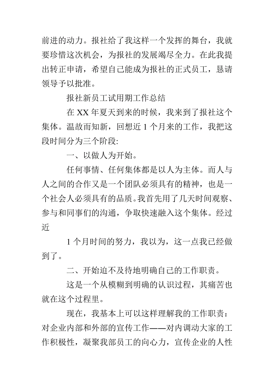 报社人员试用期工作总结_第3页