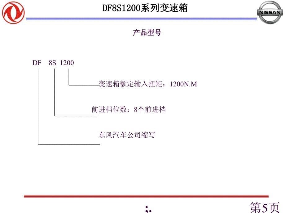 DF8S1200系列8档变速箱培训讲义ppt课件_第5页