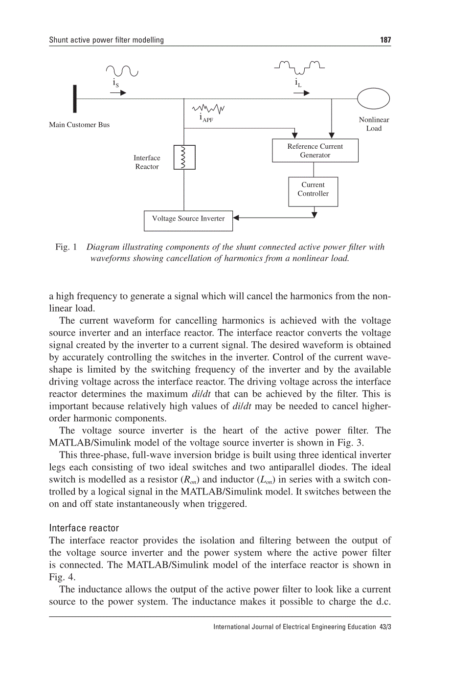 了解模拟和分析并联有源电力滤波器使用MATLAB_第3页