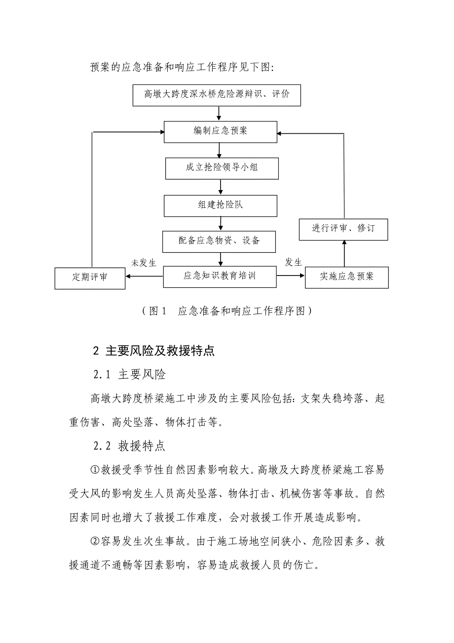 高墩大跨度桥梁施工安全专项处置预案_第3页