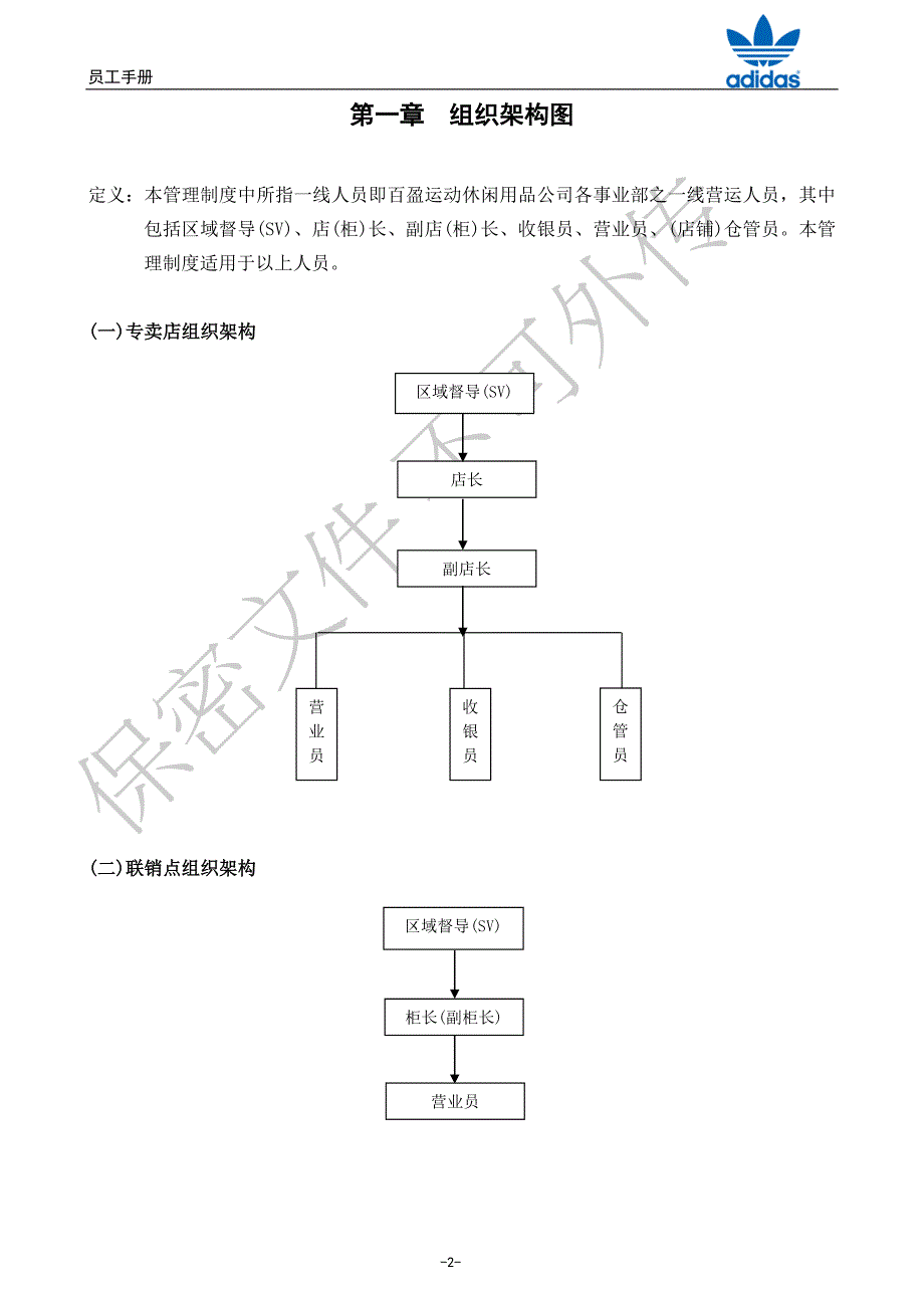 ADIDAS专卖店员工手册_第2页