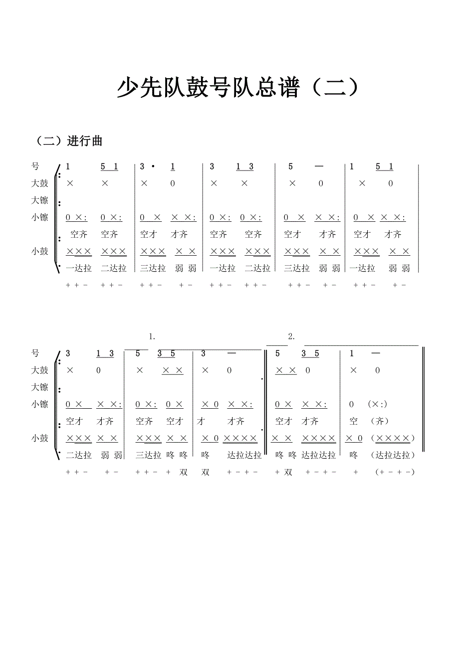 改少先队鼓号队总谱.doc_第2页