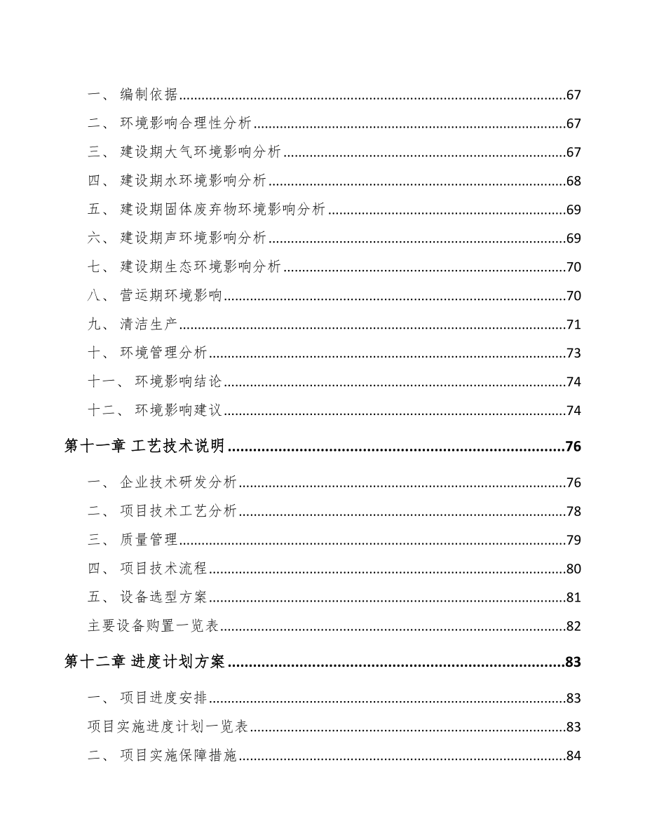 某某某 玻璃纤维项目可行性研究 报告_第3页