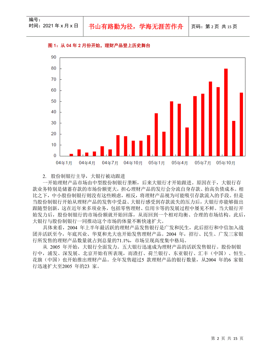 商业银行理财业务综合分析_第2页