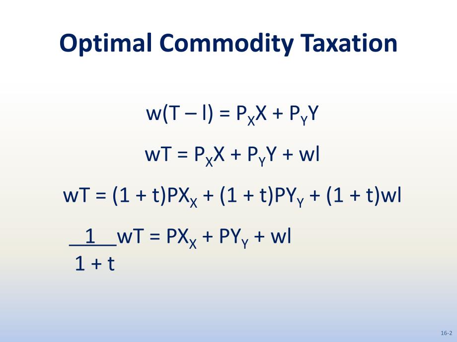 财政学英文版课件：Chap016 EFFICIENT AND EQUITABLE TAXATION_第2页