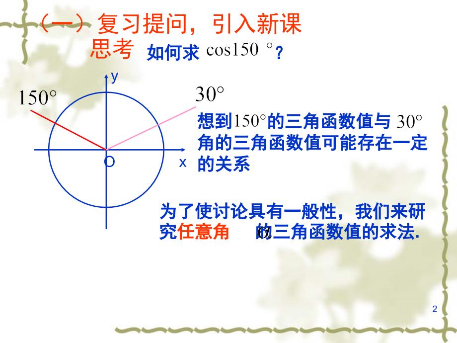 人教版必修四数学三角函数三角函数的诱导公式分享资料_第2页