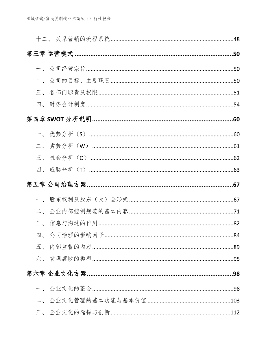 富民县制造业招商项目可行性报告_第2页