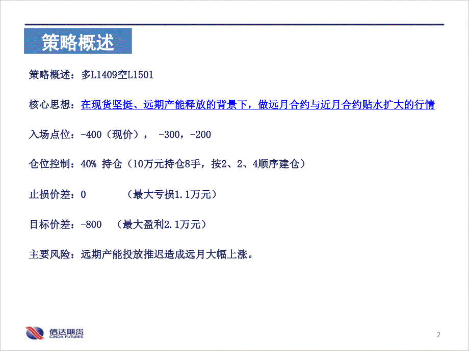 最新塑料多近空远套利策略精品课件_第2页