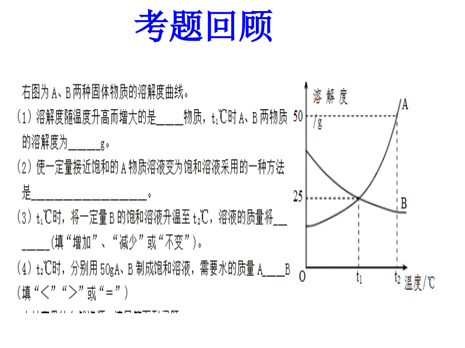 溶解度及溶解度曲线的应用ppt课件_第4页