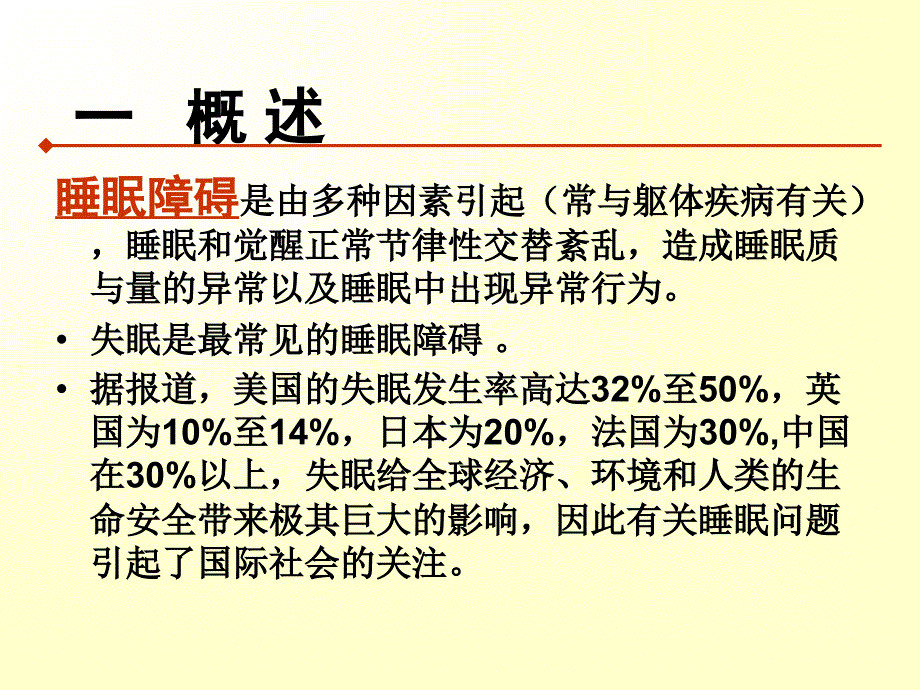 失眠症的康复PPT课件_第2页