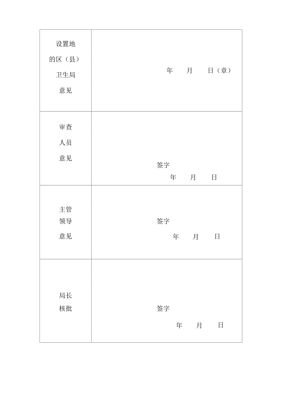 设置医疗机构申请书(范本)_第2页