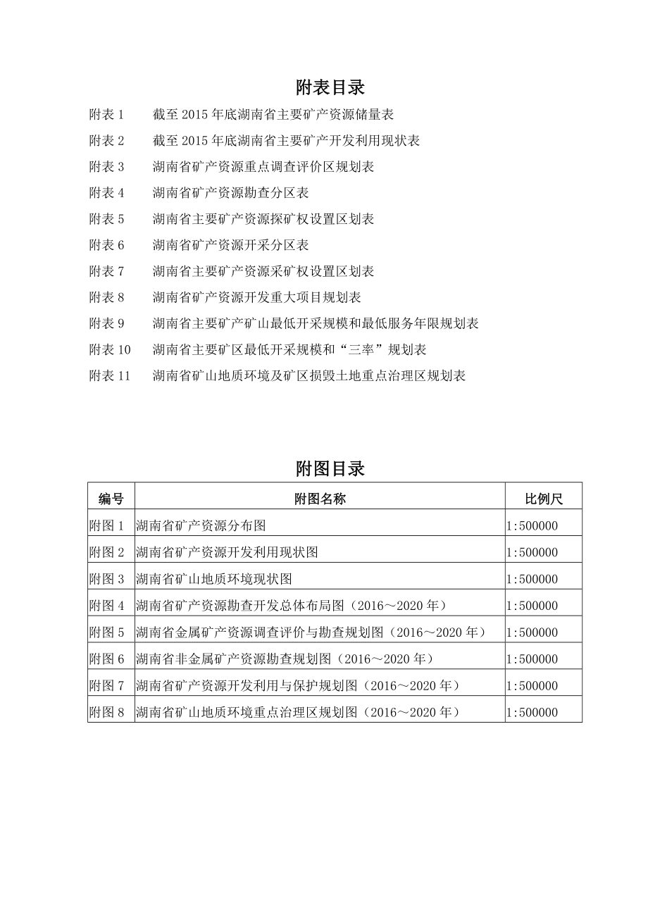 湖南省矿产资源总体规划_第4页