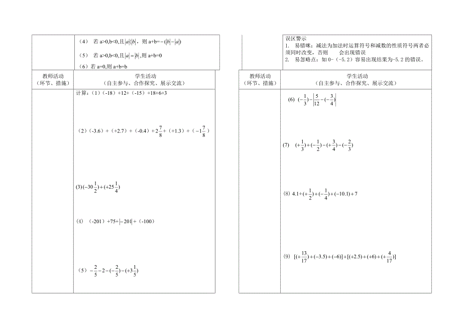 最新 北师大版七年级上册第二章有理数及其运算2.62一_第2页