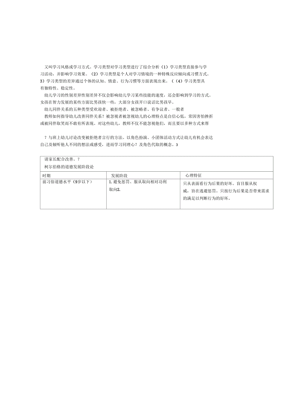 幼儿教育心理学复习_第3页