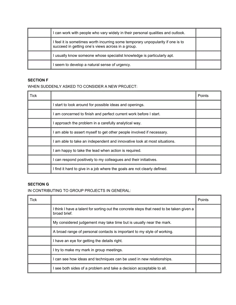 Belbin Test_第4页