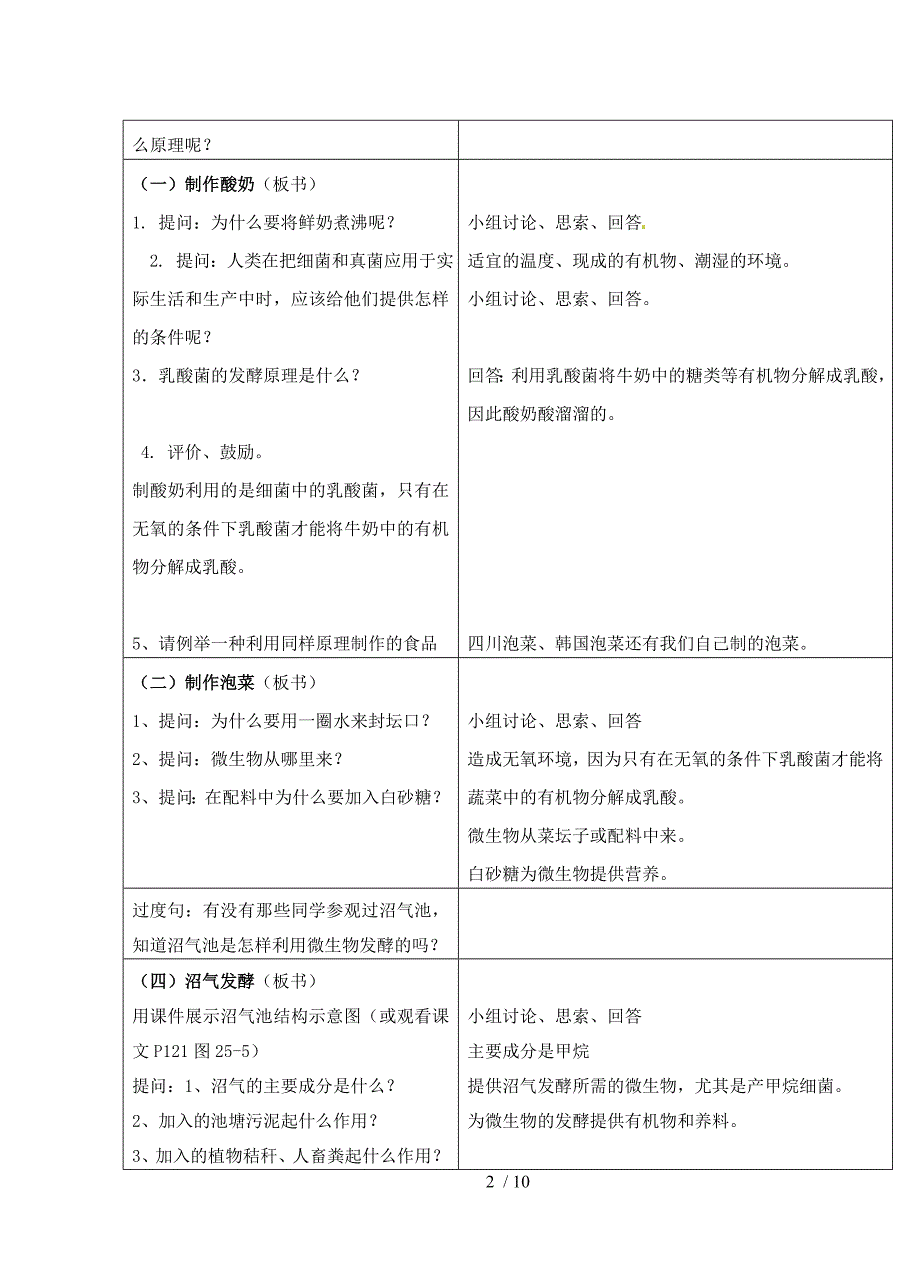 广东省惠东县教育教学研究室八年级生物下册第25章生物技术教学设计北师大版_第2页