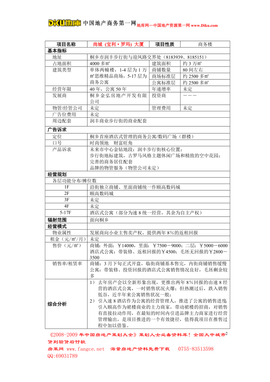 中原浙江桐乡润丰新世界广场营销策划执行报告90DOC_第2页