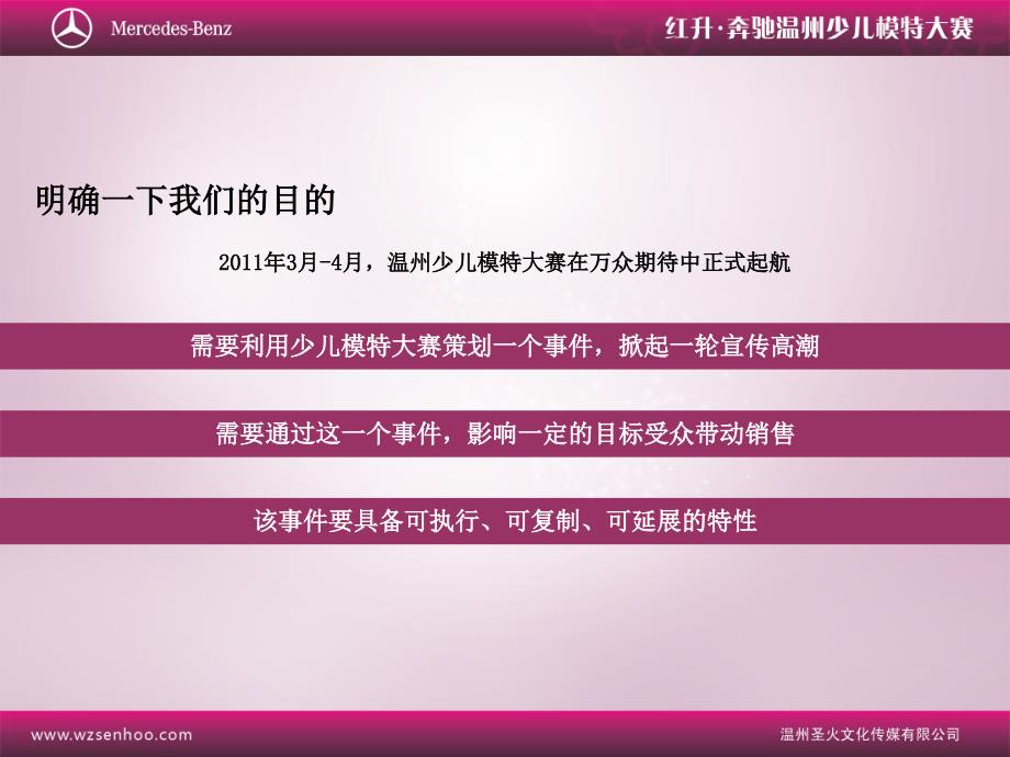 温州红升梅塞德奔驰汽车两周庆典系列活动配套策划方案_第3页