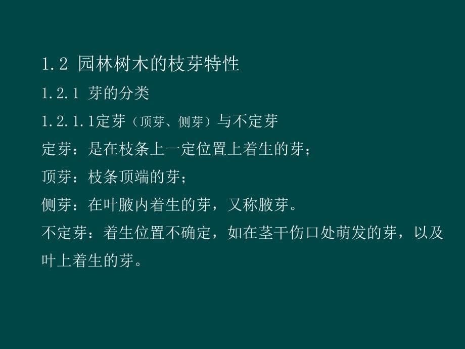 园林植物的枝芽特性及其与整形修剪的关系_第5页