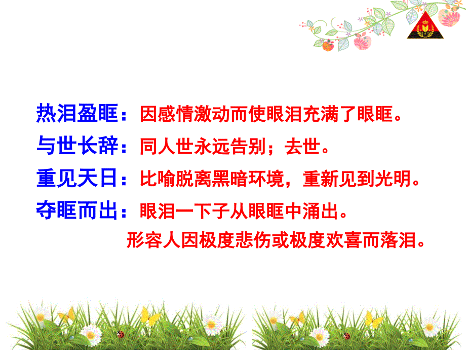 四年级下册18永生的眼睛课件_第4页