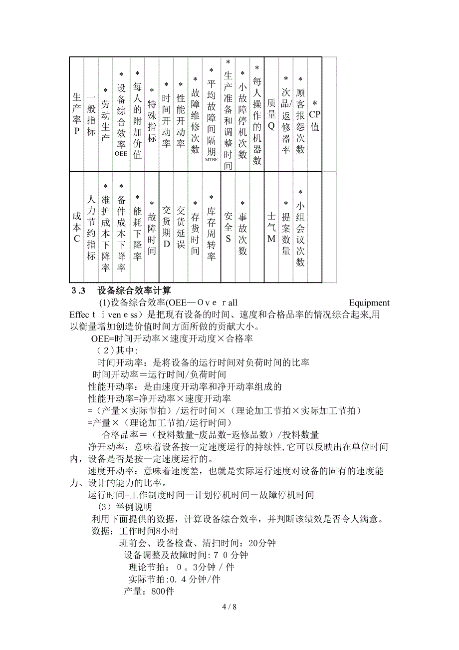 摩托罗拉公司—全面生产维护管理体系_第4页