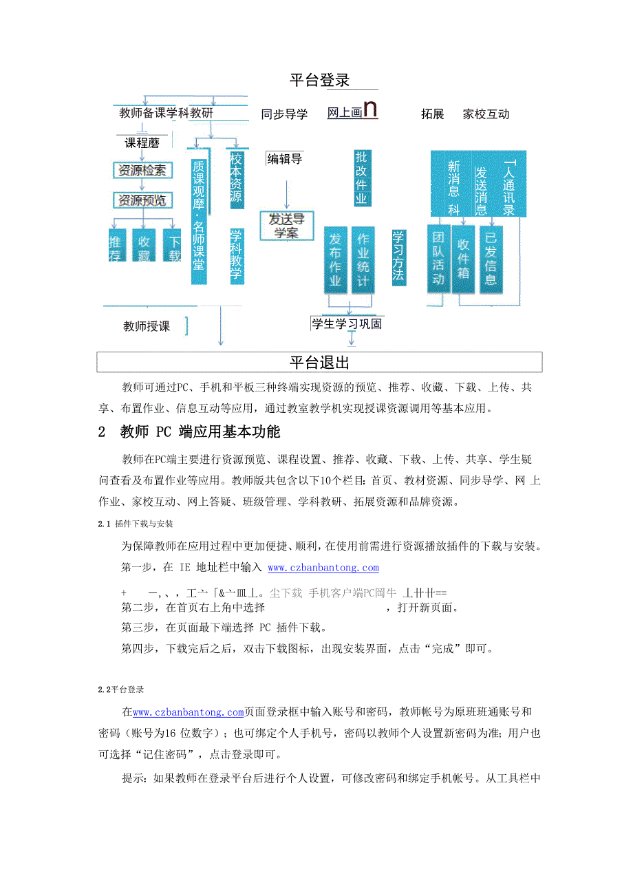 优教班班通使用说明文档_第2页