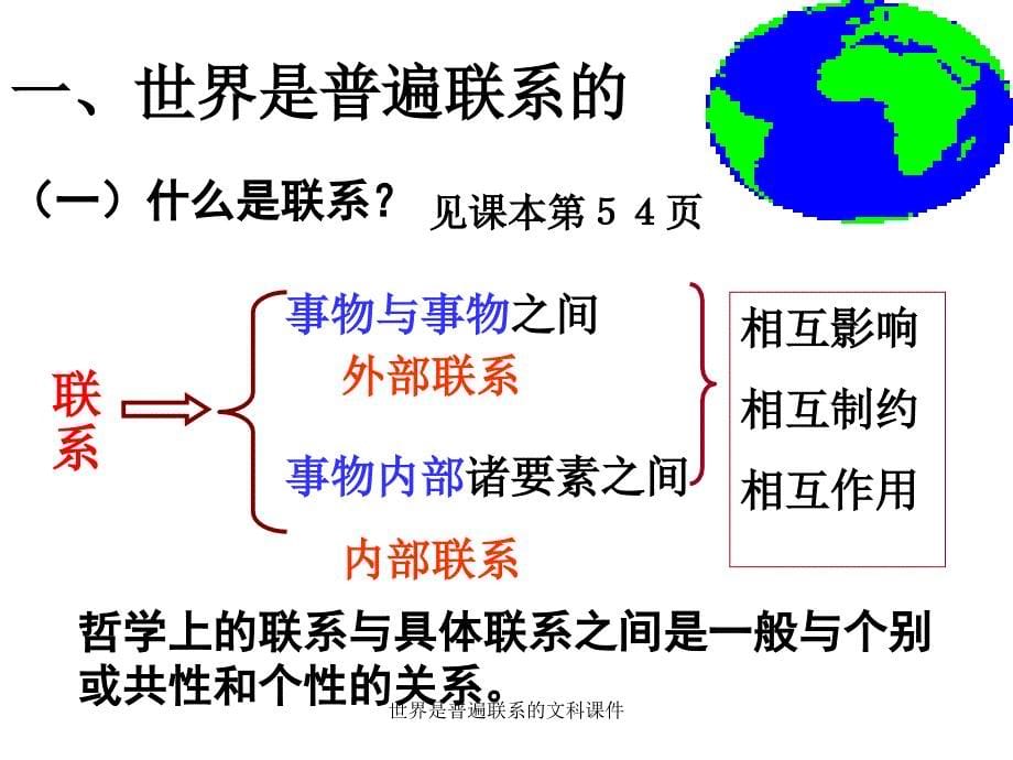 世界是普遍联系的文科课件_第5页