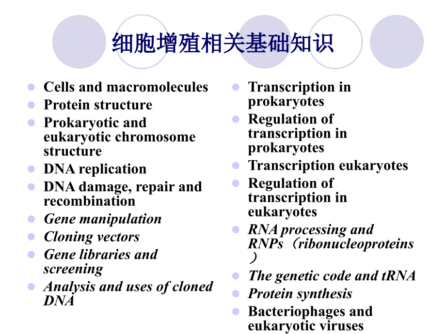 分子生物学五年制用ppt课件_第4页