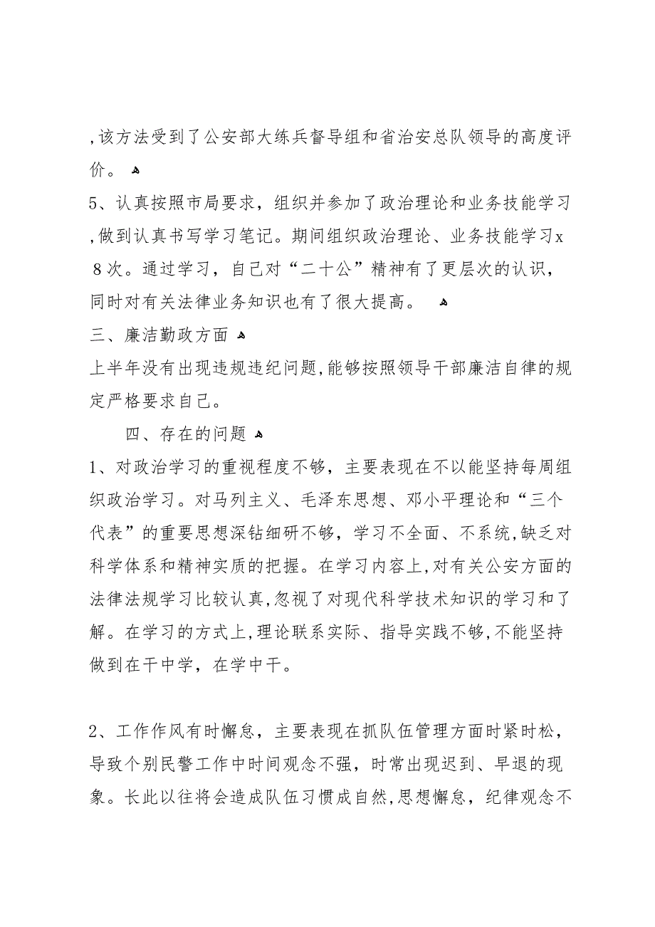 巡警大队长年终工作总结_第3页