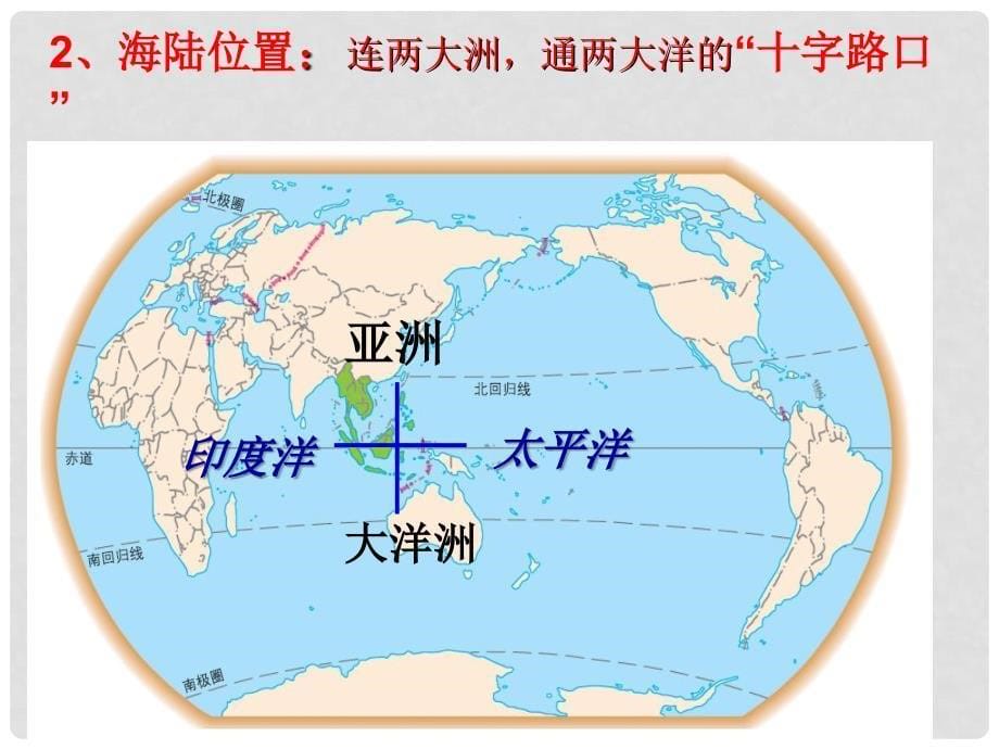 七年级地理下册 9.1 东南亚—两洲两洋的十字路口课件 晋教版_第5页