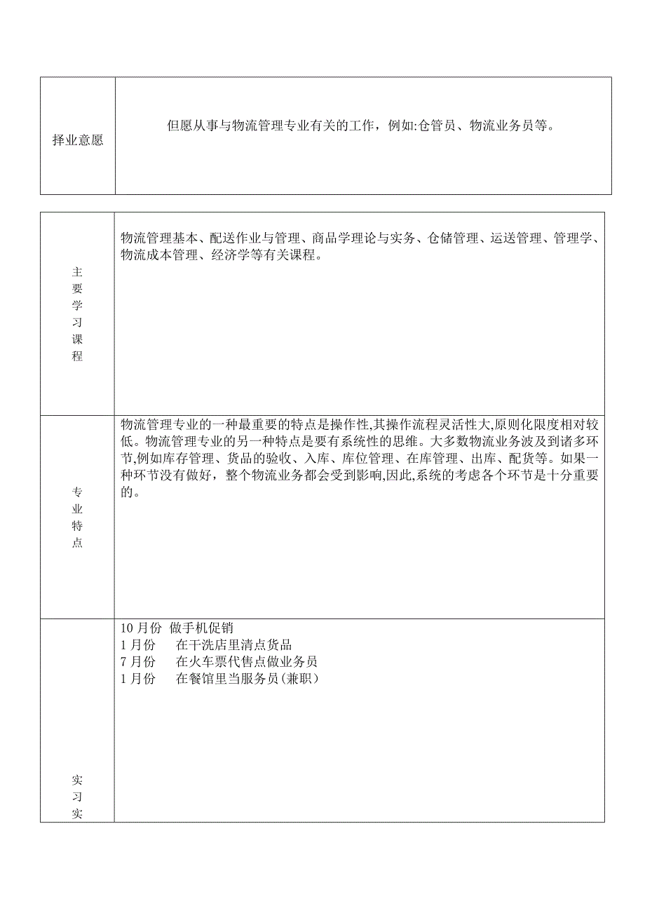 毕业生推荐表_第3页