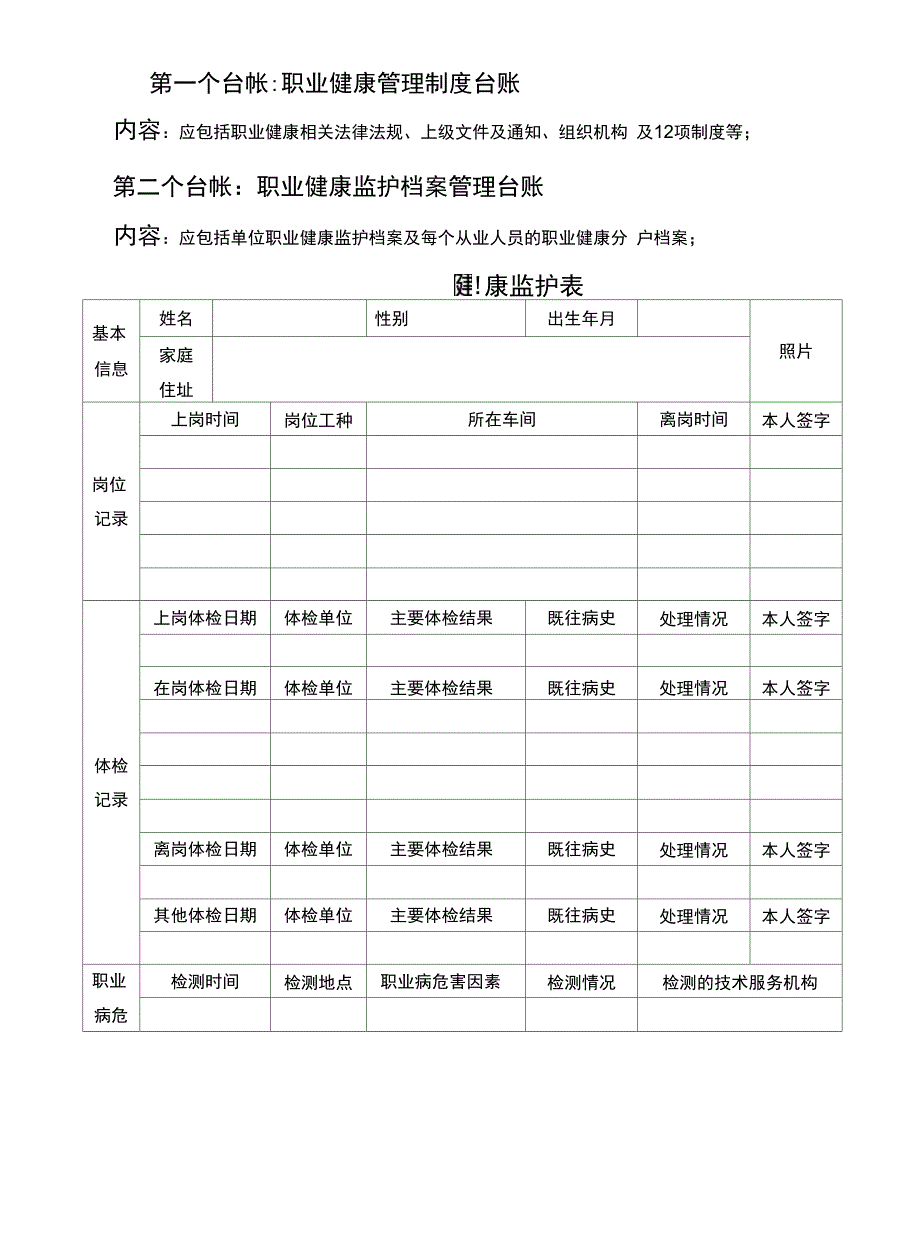 职业健康七个台账_第2页