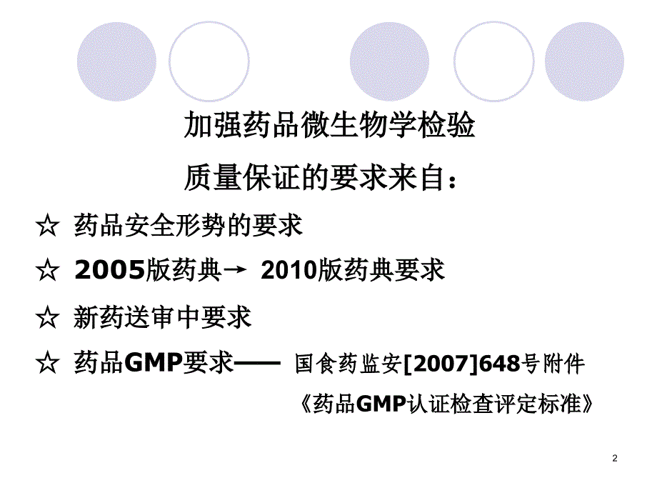 药品微生物实验室质量管理及质量保证钱维清_第2页